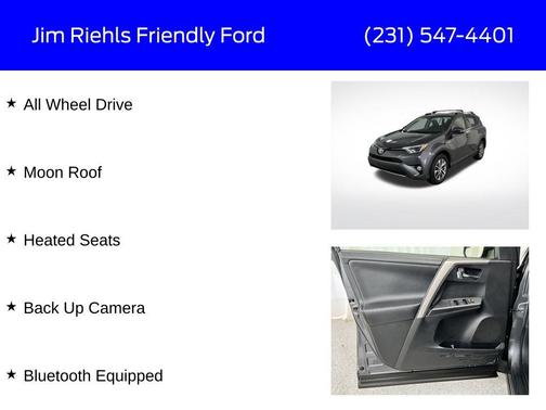 Magnetic Gray Metallic 2016 Toyota RAV4 Hybrid XLE