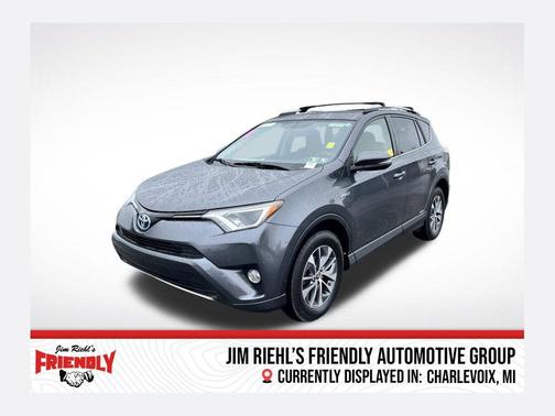 Magnetic Gray Metallic 2016 Toyota RAV4 Hybrid XLE