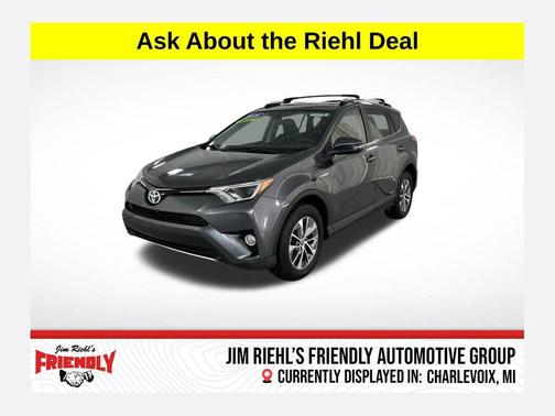 Magnetic Gray Metallic 2016 Toyota RAV4 Hybrid XLE