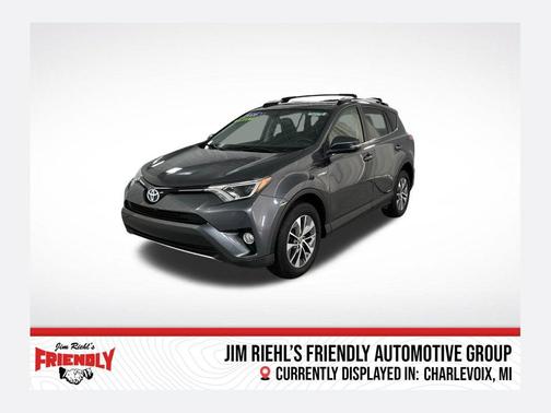Magnetic Gray Metallic 2016 Toyota RAV4 Hybrid XLE