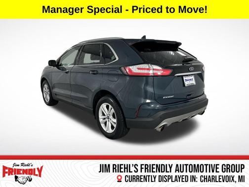 Baltic Sea Green Metallic 2019 Ford Edge SEL