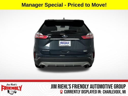 Baltic Sea Green Metallic 2019 Ford Edge SEL