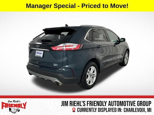 Baltic Sea Green Metallic 2019 Ford Edge SEL
