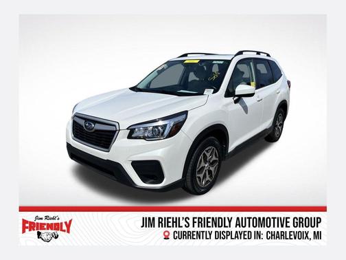 Crystal White Pearl 2020 Subaru Forester Premium