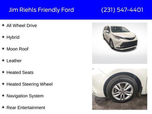 2021 Toyota Sienna Limited 7-Passenger