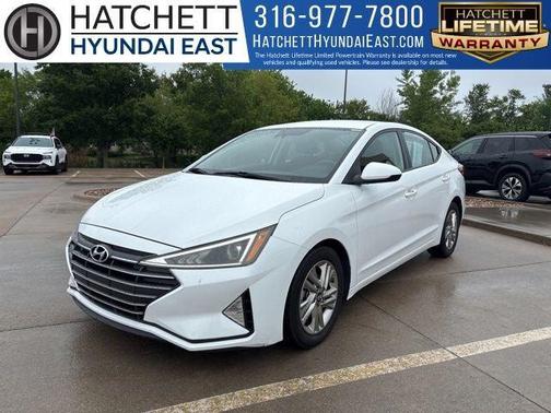 Quartz White Pearl 2019 Hyundai ELANTRA SEL