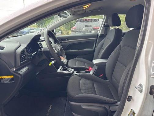Quartz White Pearl 2019 Hyundai ELANTRA SEL