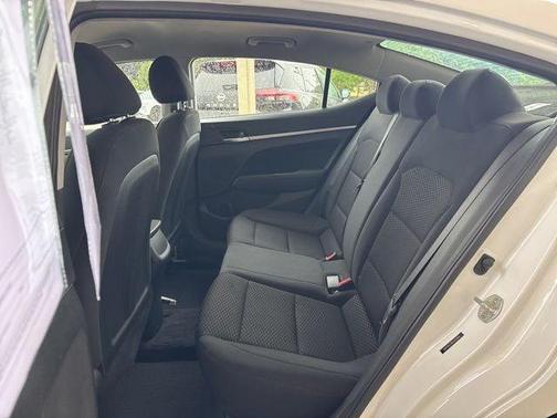 Quartz White Pearl 2019 Hyundai ELANTRA SEL