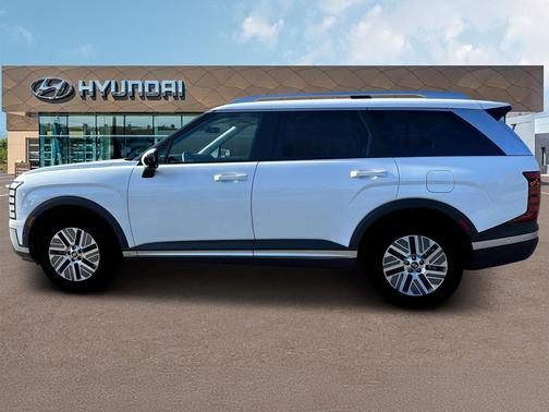 Creamy White Pearl 2026 Hyundai Palisade Hybrid SEL Premium 7P