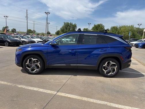 Intense Blue 2023 Hyundai TUCSON Limited
