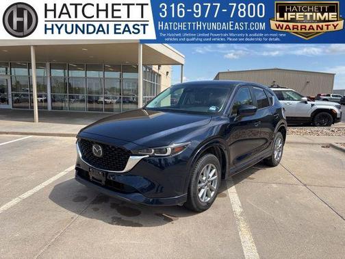 Deep Crystal Blue Mica 2025 Mazda CX-5 2.5 S Select Package