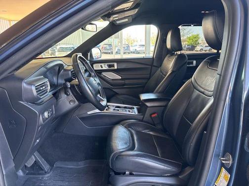 Blue Metallic 2020 Ford Explorer ST