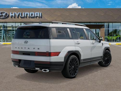 Serenity White 2026 Hyundai SANTA FE Calligraphy