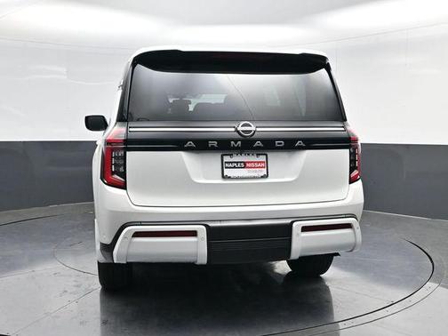 Aspen White 2026 Nissan Armada SV