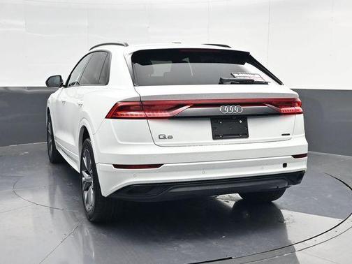 Carrara White 2020 Audi Q8 55 Premium
