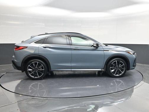 Slate Gray 2023 INFINITI QX55 LUXE