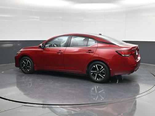 Scarlet Ember 2025 Nissan Sentra SV