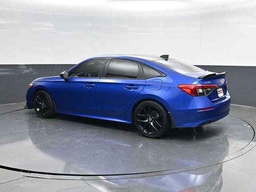 Blue 2022 Honda Civic Sport