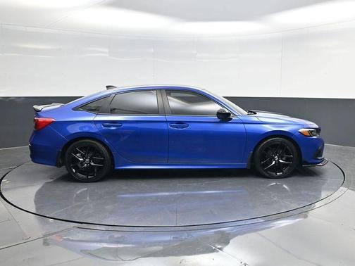 Blue 2022 Honda Civic Sport