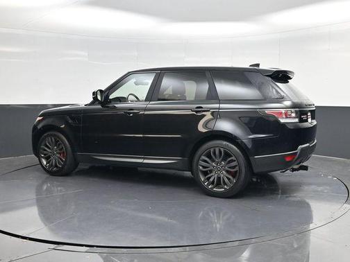 Santorini Black 2017 Land Rover Range Rover Sport 5.0L Supercharged Dynamic
