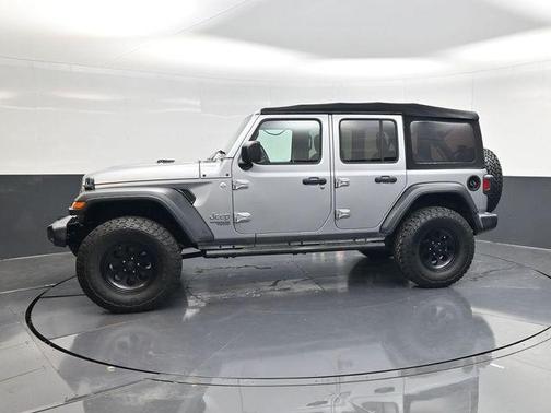 Silver 2019 Jeep Wrangler Unlimited Sport