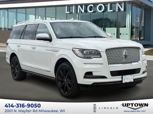 PRISTINE WHITE METALLIC 3C 2024 Lincoln Navigator Reserve