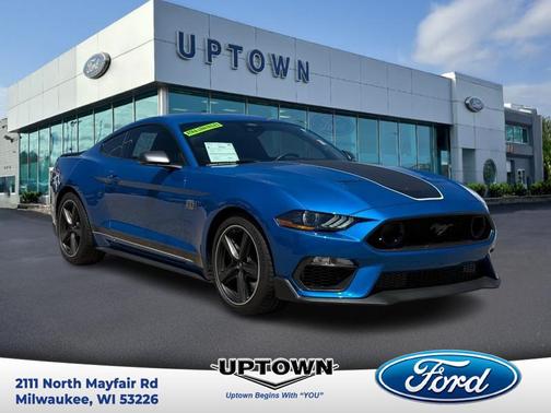 VELOCITY BLUE 2021 Ford Mustang Mach 1 Fastback