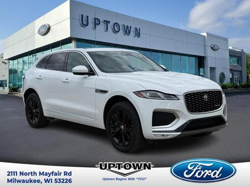 Ostuni Pearl White 2023 Jaguar F-PACE R-Dynamic S P400 AWD Automatic
