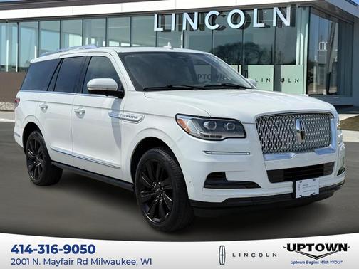PRISTINE WHITE METALLIC 3C 2024 Lincoln Navigator Reserve