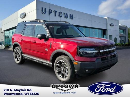 Ruby Red Metallic Tinted Clearcoat 2026 Ford Bronco Sport Outer Banks