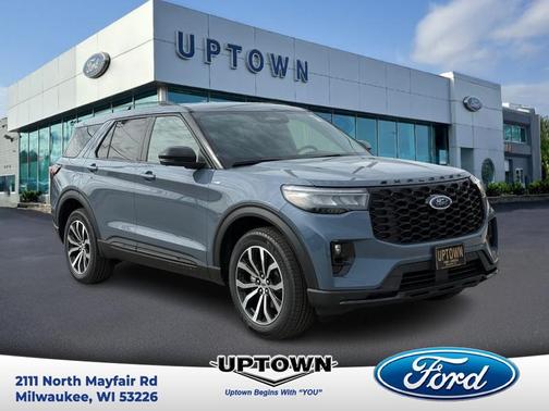 Vapor Blue Metallic 2026 Ford Explorer ST-Line
