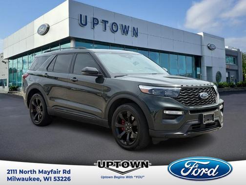 FORGED GREEN METALLIC 2024 Ford Explorer ST