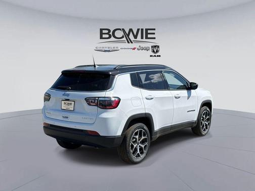 Bright White Clearcoat 2026 Jeep Compass Limited