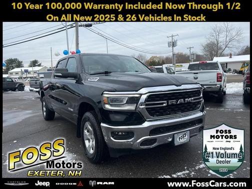 2022 RAM 1500 Big Horn Crew Cab 4x4 64' Box