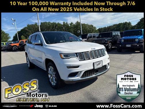 2020 Jeep Grand Cherokee Summit 4X4