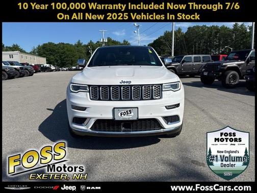 2020 Jeep Grand Cherokee Summit 4X4