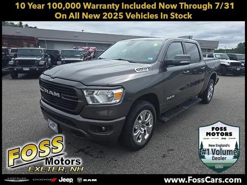 2021 RAM 1500 Big Horn Crew Cab 4x4 57' Box