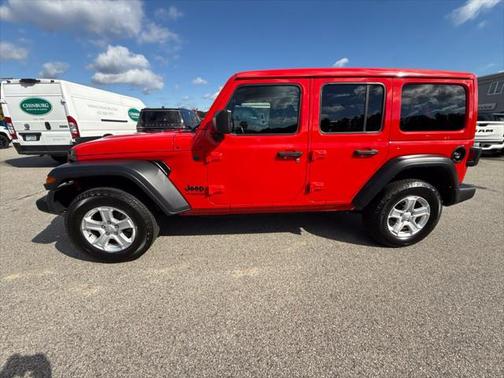 Firecracker Red Clearcoat 2022 Jeep Wrangler Unlimited Sport S 4x4