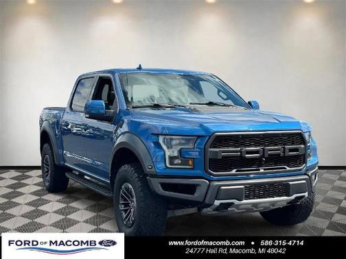 FORD PERFORMANCE BLUE 2019 Ford F-150 RAPTOR
