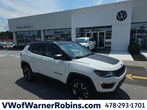 White 2017 Jeep Compass Trailhawk