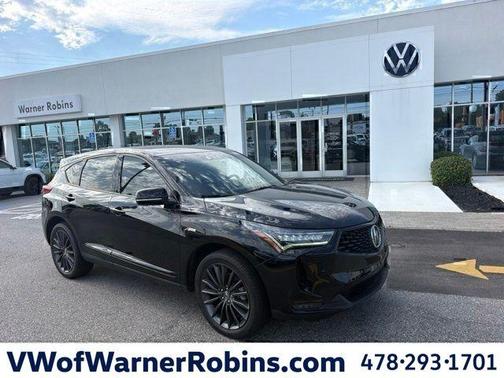 Black 2023 Acura RDX A-Spec Advance Package