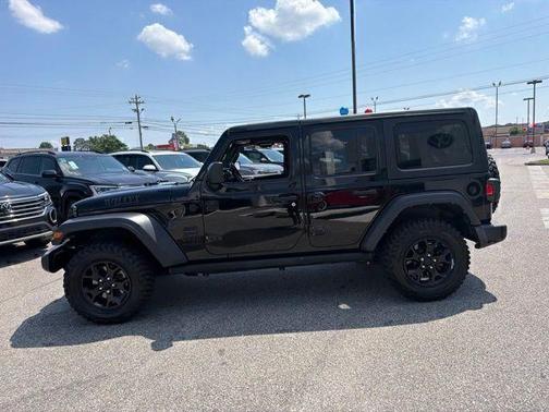 Black 2021 Jeep Wrangler Unlimited Sport