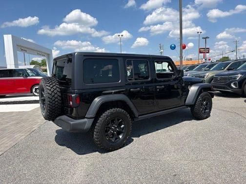 Black 2021 Jeep Wrangler Unlimited Sport