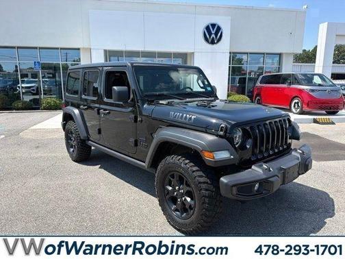 Black 2021 Jeep Wrangler Unlimited Sport