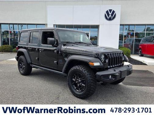 Black 2021 Jeep Wrangler Unlimited Sport