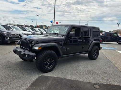Black 2021 Jeep Wrangler Unlimited Sport