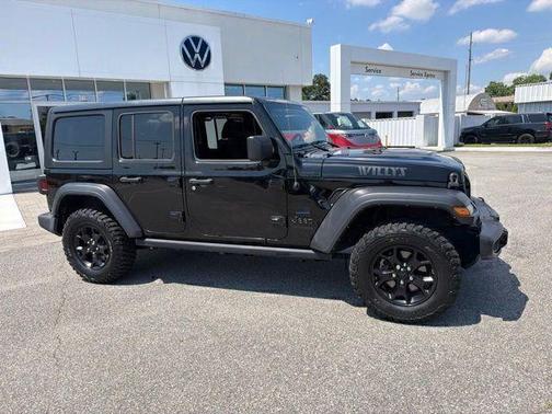 Black 2021 Jeep Wrangler Unlimited Sport