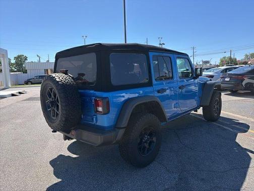 Hydro Blue Pearl 2024 Jeep Wrangler Sport