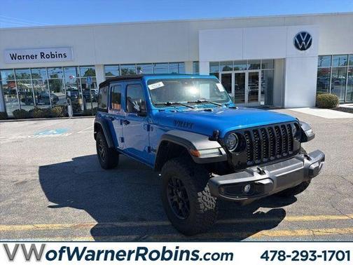Hydro Blue Pearl 2024 Jeep Wrangler Sport