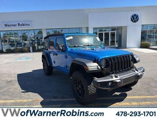Hydro Blue Pearl 2024 Jeep Wrangler Sport
